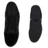 Herren Sneaker Low in Schwarz Weiss