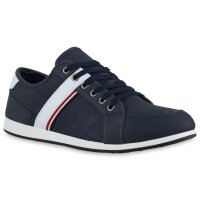 Herren Sneaker Low in Dunkelblau