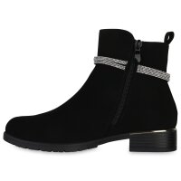 Damen Klassische Stiefeletten in Schwarz