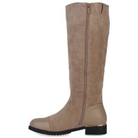 Damen Klassische Stiefel in Khaki