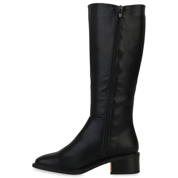 Damen Klassische Stiefel in Schwarz