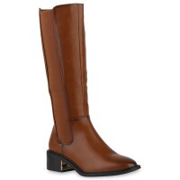 Damen Klassische Stiefel in Hellbraun