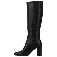 Damen Klassische Stiefel in Schwarz