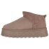 Damen Plateau Boots in Taupe