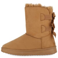 Damen Winter Boots in Hellbraun