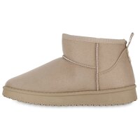 Damen Winter Boots in Beige