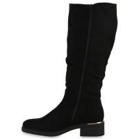 Damen Klassische Stiefel in Schwarz