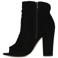 Damen Peeptoes in Schwarz