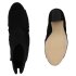 Damen Peeptoes in Schwarz