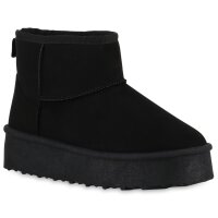 Damen Winter Boots in Schwarz