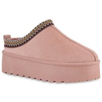 Damen Pantoffeln in Rosa