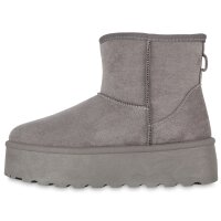 Damen Winter Boots in Grau
