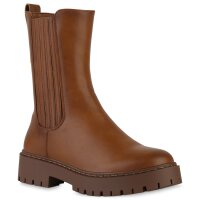 Damen Klassische Stiefel in Hellbraun