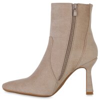 Damen Klassische Stiefeletten in Beige