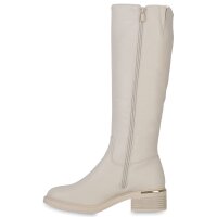 Damen Klassische Stiefel in Beige