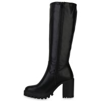 Damen Klassische Stiefel in Schwarz