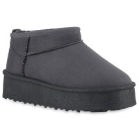 Damen Winter Boots in Grau