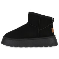 Damen Winter Boots in Schwarz