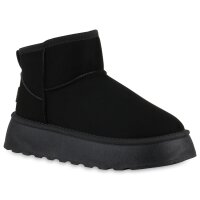 Damen Winter Boots in Schwarz