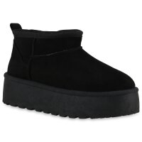 Damen Winter Boots in Schwarz