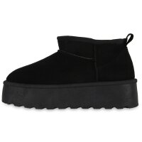 Damen Winter Boots in Schwarz