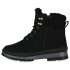 Damen Worker Boots in Schwarz