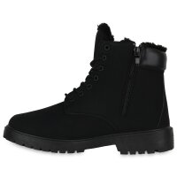 Herren Worker Boots in Schwarz