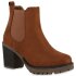 Damen Chelsea Boots in Hellbraun