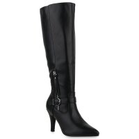 Damen Klassische Stiefel in Schwarz