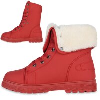 Damen Sneaker High in Rot