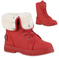 Damen Sneaker High in Rot