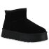 Damen Winter Boots in Schwarz