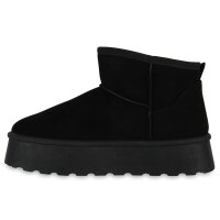 Damen Winter Boots in Schwarz