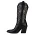Damen Cowboystiefel in Schwarz