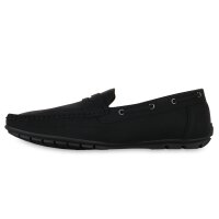 Herren Mokassins in Schwarz