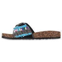 Damen Pantoletten in Schwarz