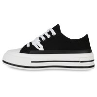 Damen Sneaker Low in Schwarz