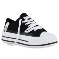 Damen Sneaker Low in Schwarz