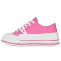Damen Sneaker Low in Fuchsia