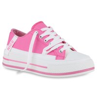 Damen Sneaker Low in Fuchsia