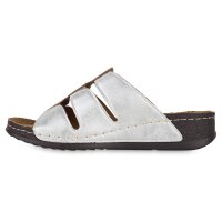 Damen Komfort Sandalen in Silber