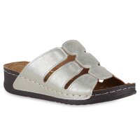 Damen Komfort Sandalen in Gold