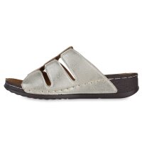 Damen Komfort Sandalen in Gold