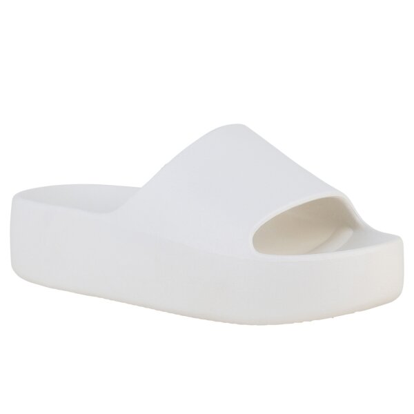 Damen Pantoletten in Weiss