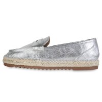 Damen Espadrilles in Silber
