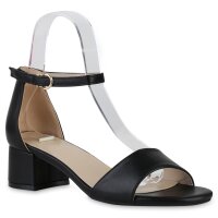 Damen Klassische Sandaletten in Schwarz
