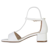 Damen Klassische Sandaletten in Weiss