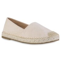 Damen Espadrilles in Beige