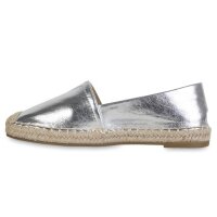 Damen Espadrilles in Silber