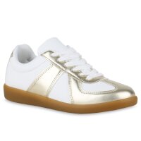 Damen Sneaker Low in Gold
